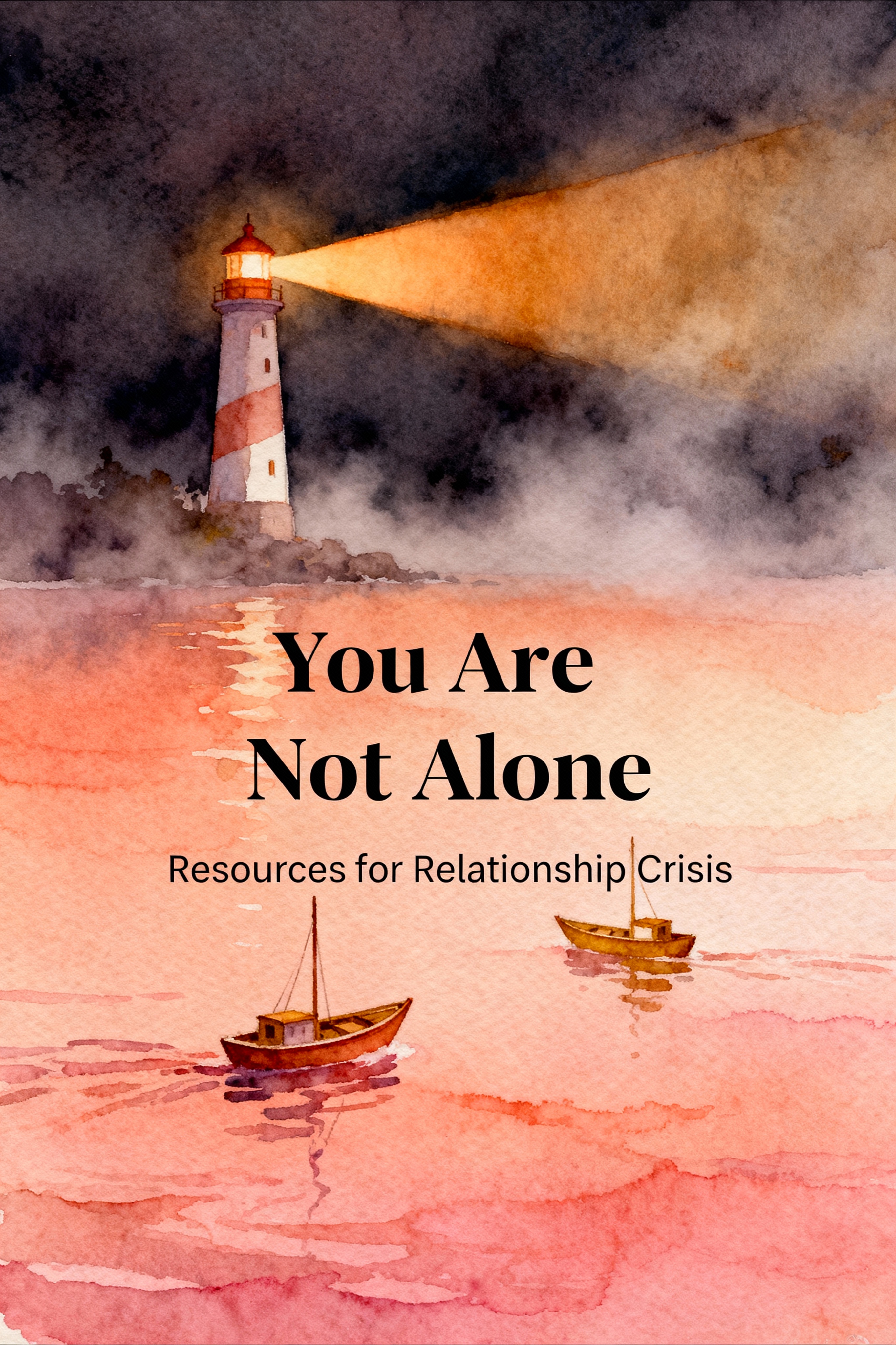 You Are Not Alone - Crisis Resources