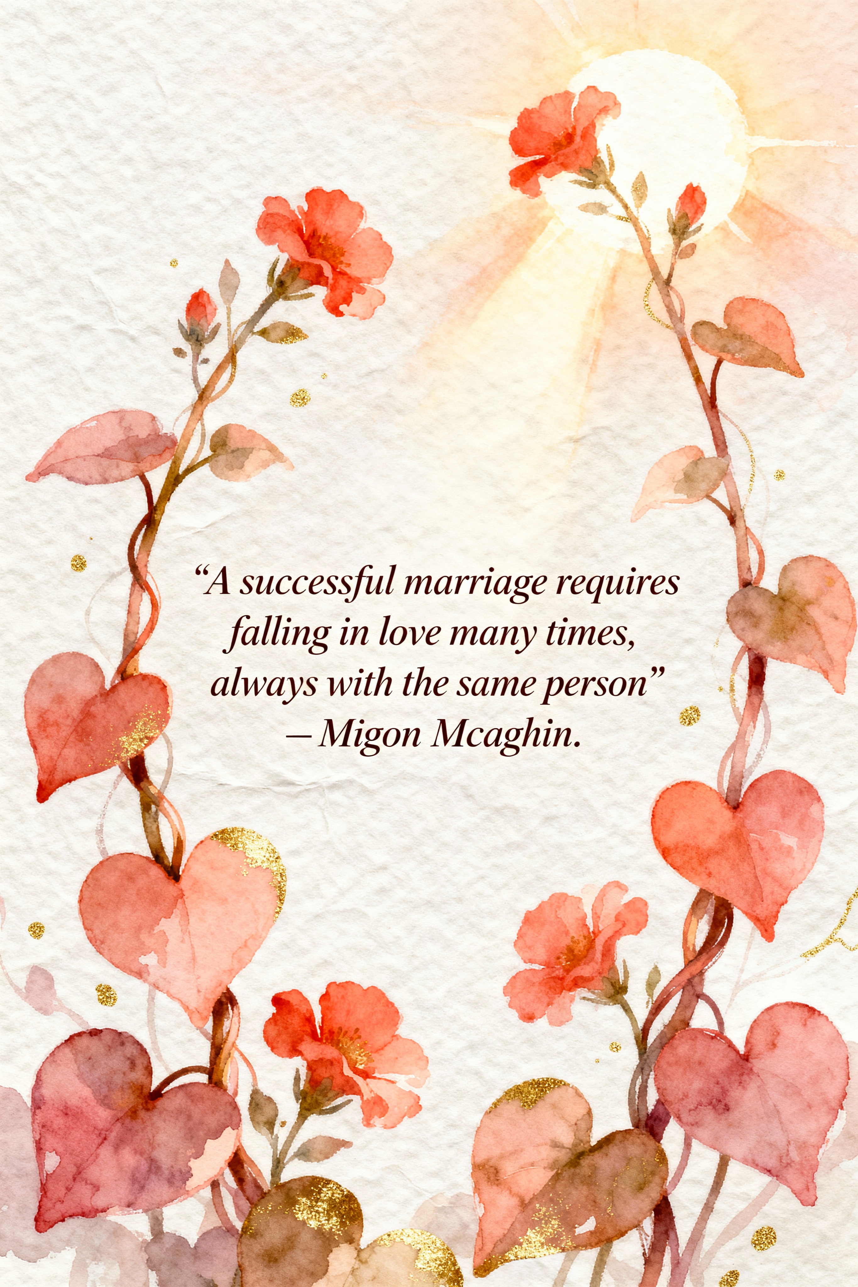 A Successful Marriage - Falling in Love Many Times
